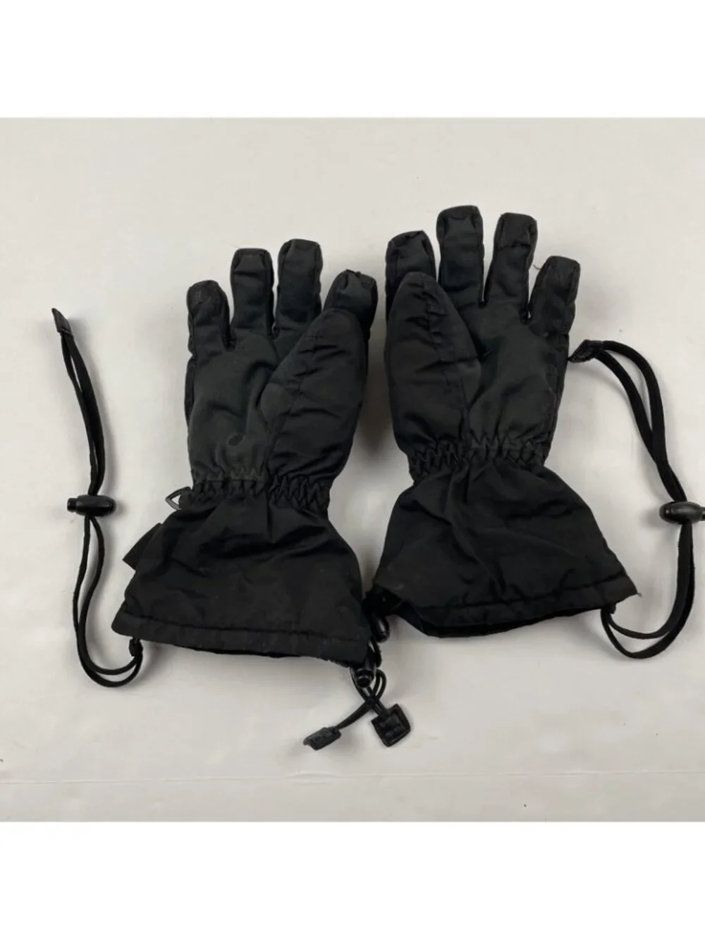 Dakine Scout Junior Gloves Kids M (6-8) Gauntlet Cuff Ski Snowboard Black